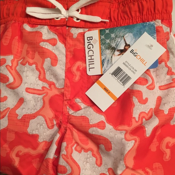 Boys Size 5 Swimming Trunks by Big Chill, NWT’s. - Picture 3 of 8